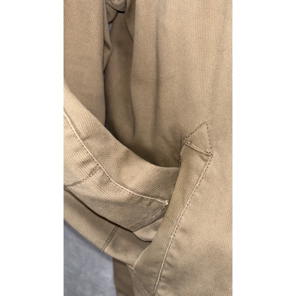 Prague Men's Utility Bomber Jacket  100% Cotton Lined Workwear - Picture 8 of 13